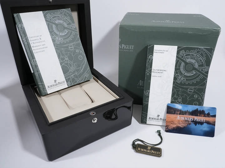 オーデマピゲ ロイヤルオーク Ref.15300OR.OO.D002CR.01 ピンクゴールド ブラック文字盤