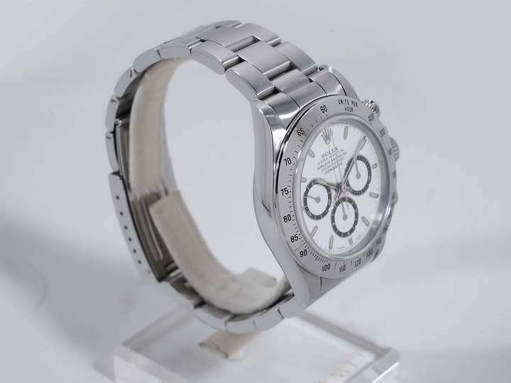 Rolex Daytona El Primero Ref.16520 SS White Dial Used er5aghaj