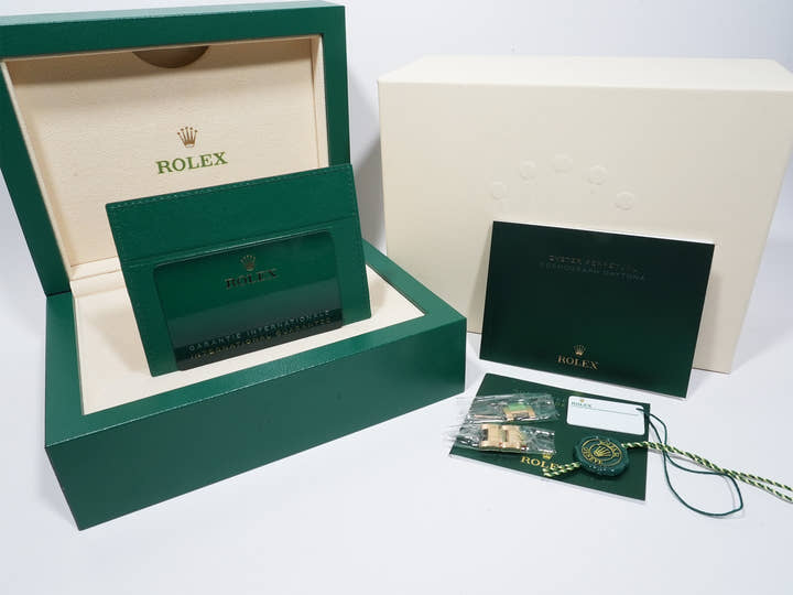 ロレックス デイトナ Ref.126508 イエローゴールド グリーン文字盤