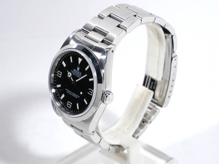 ロレックス エクスプローラーI Ref.14270 ステンレススチール ブラック文字盤