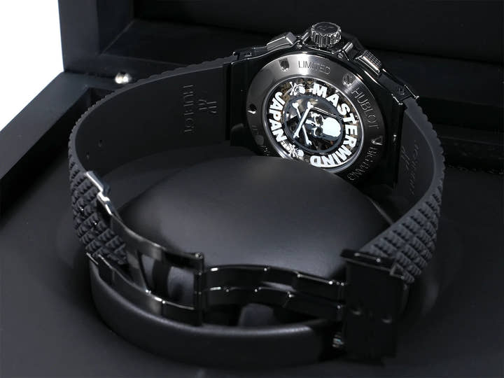 ウブロ ビッグバン マスターマインドジャパン Ref.301.CM.1170.RX.1100.THD10 BLACK CE ブラック文字盤 美中古 6u4pysxi