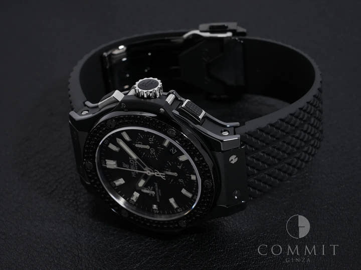 ウブロ ビッグバン マスターマインドジャパン Ref.301.CM.1170.RX.1100.THD10 BLACK CE ブラック文字盤 美中古 6u4pysxi