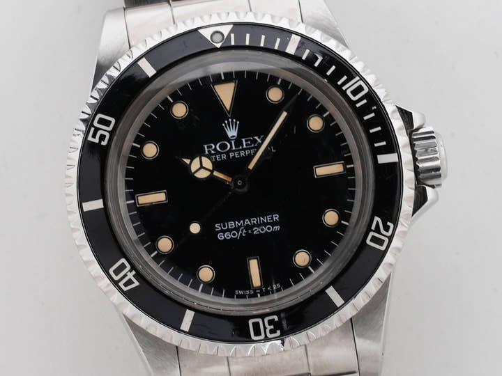 ロレックス サブマリーナー Ref.5513 ステンレススチール ブラック文字盤