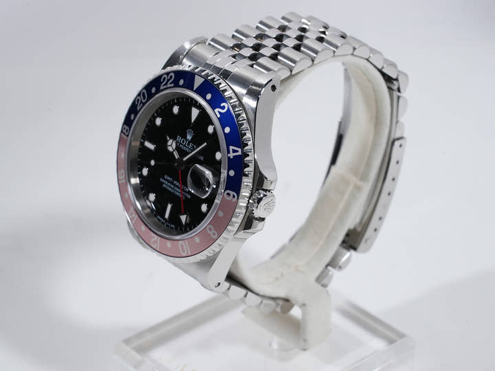 ロレックス GMTマスター Ref.16700 ステンレススチール ブラック文字盤 ジュビリーブレスレット