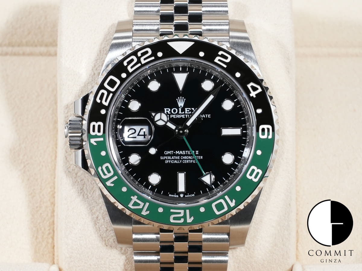 ロレックス GMTマスターII Ref.126720VTNR ステンレススチール ブラック文字盤 ジュビリーブレスレット