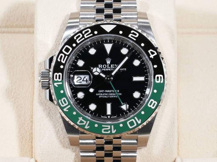 ロレックス GMTマスターII Ref.126720VTNR ステンレススチール ブラック文字盤 ジュビリーブレスレット