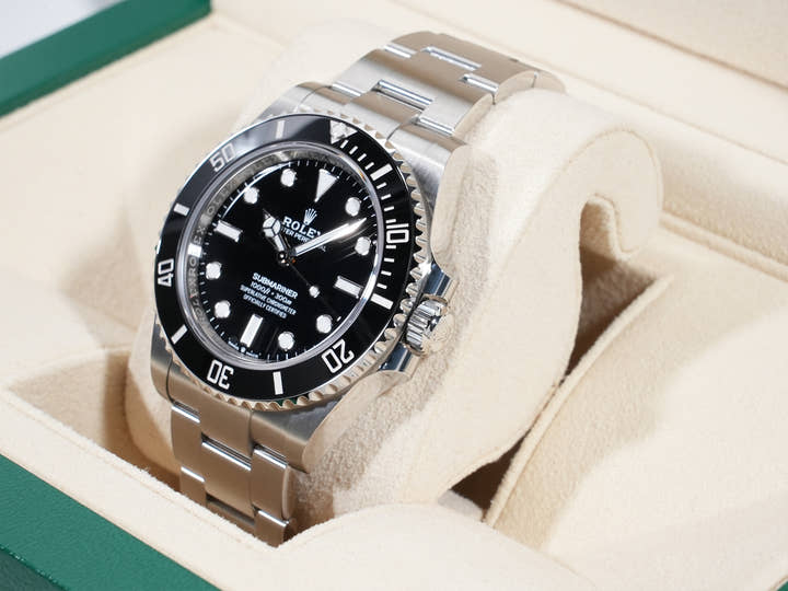 ロレックス サブマリーナー ノンデイト Ref.124060 ステンレススチール ブラック文字盤