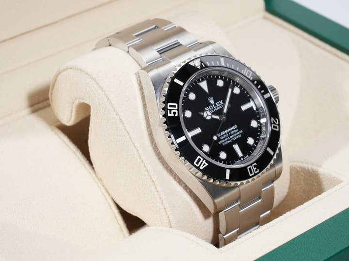 ロレックス サブマリーナー ノンデイト Ref.124060 ステンレススチール ブラック文字盤