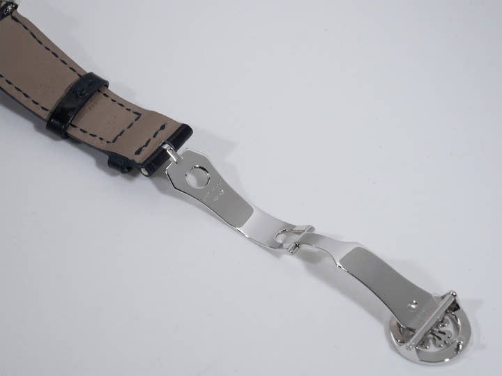 パテックフィリップ アニュアルカレンダー クロノグラフ Ref.5961P-001 プラチナ マット・ブルー・オパーリン文字盤