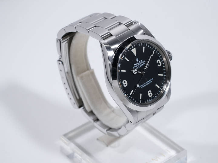 ロレックス エクスプローラーI Ref.1016 ステンレススチール ブラック文字盤 中古 6sp653be