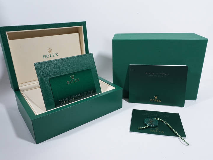 ロレックス GMTマスターII Ref.126710GRNR ステンレススチール ブラック文字盤 ジュビリーブレスレット