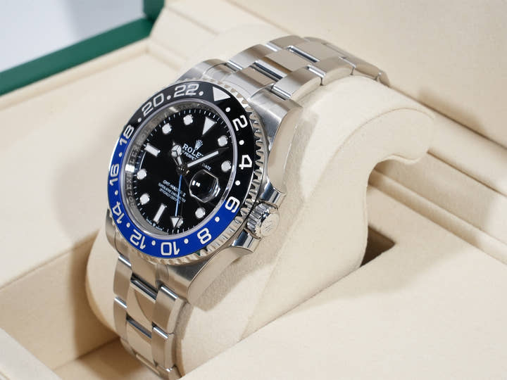 ロレックス GMTマスターII Ref.126710BLNR ステンレススチール ブラック文字盤 オイスターブレスレット
