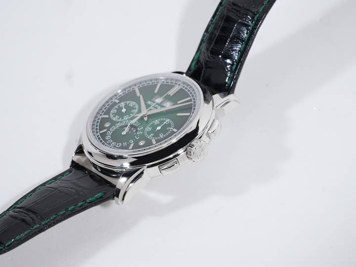 パテックフィリップ パーペチュアルカレンダー クロノグラフ Ref.5270P-014 プラチナ ラックグリーン文字盤