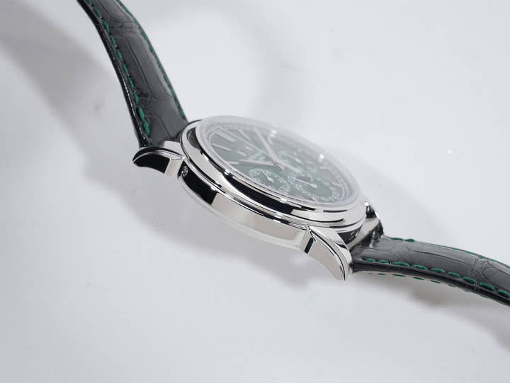 パテックフィリップ パーペチュアルカレンダー クロノグラフ Ref.5270P-014 プラチナ ラックグリーン文字盤