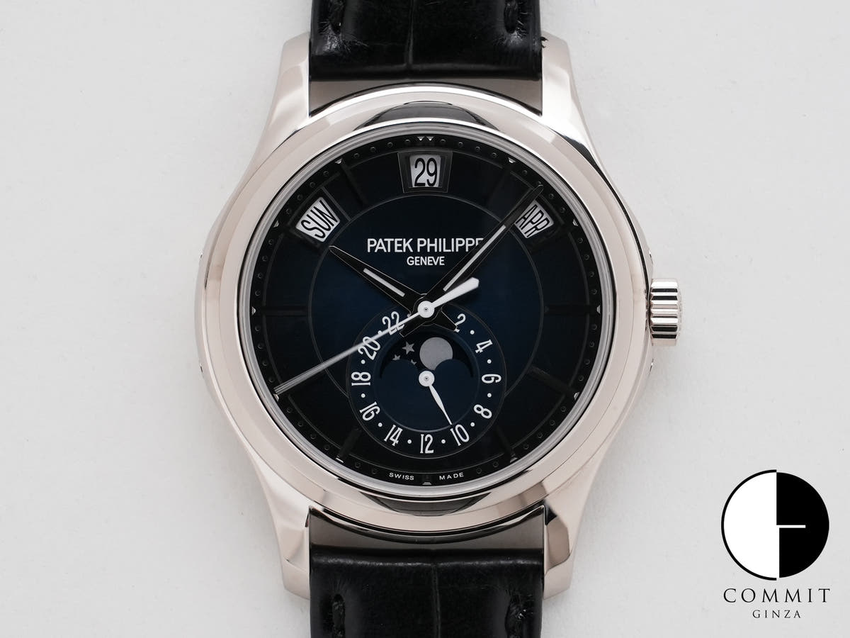 パテックフィリップ アニュアルカレンダー Ref.5205G-013 ホワイトゴールド ブルーブラックグラデーション文字盤