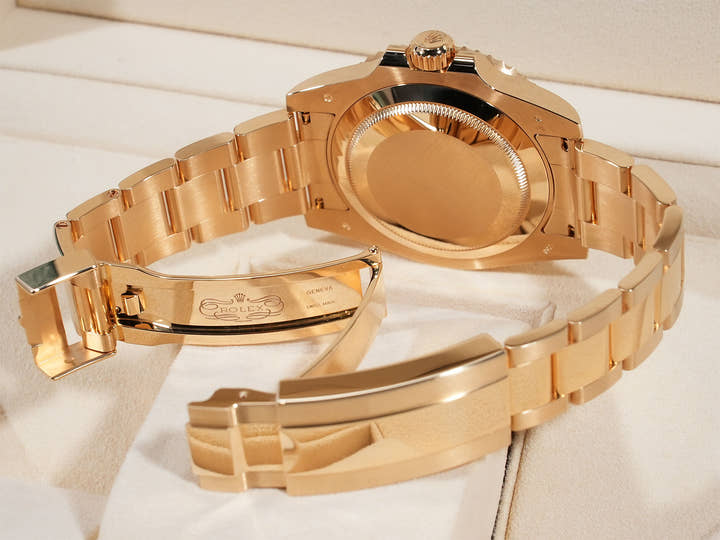 ロレックス サブマリーナー デイト Ref.116618LB イエローゴールド ブルー文字盤