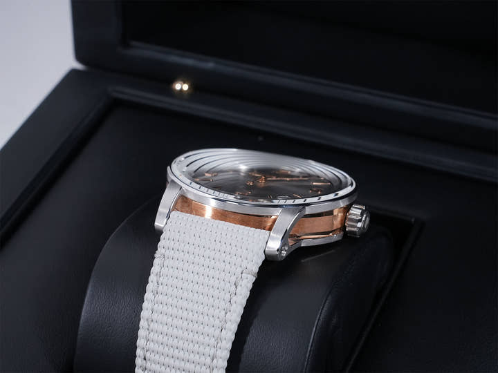 オーデマピゲ CODE 11.59 バイ オーデマ ピゲ Ref.15210CR.OO.A008KB.01 ホワイトゴールド/ピンクゴールド グレーラッカー文字盤