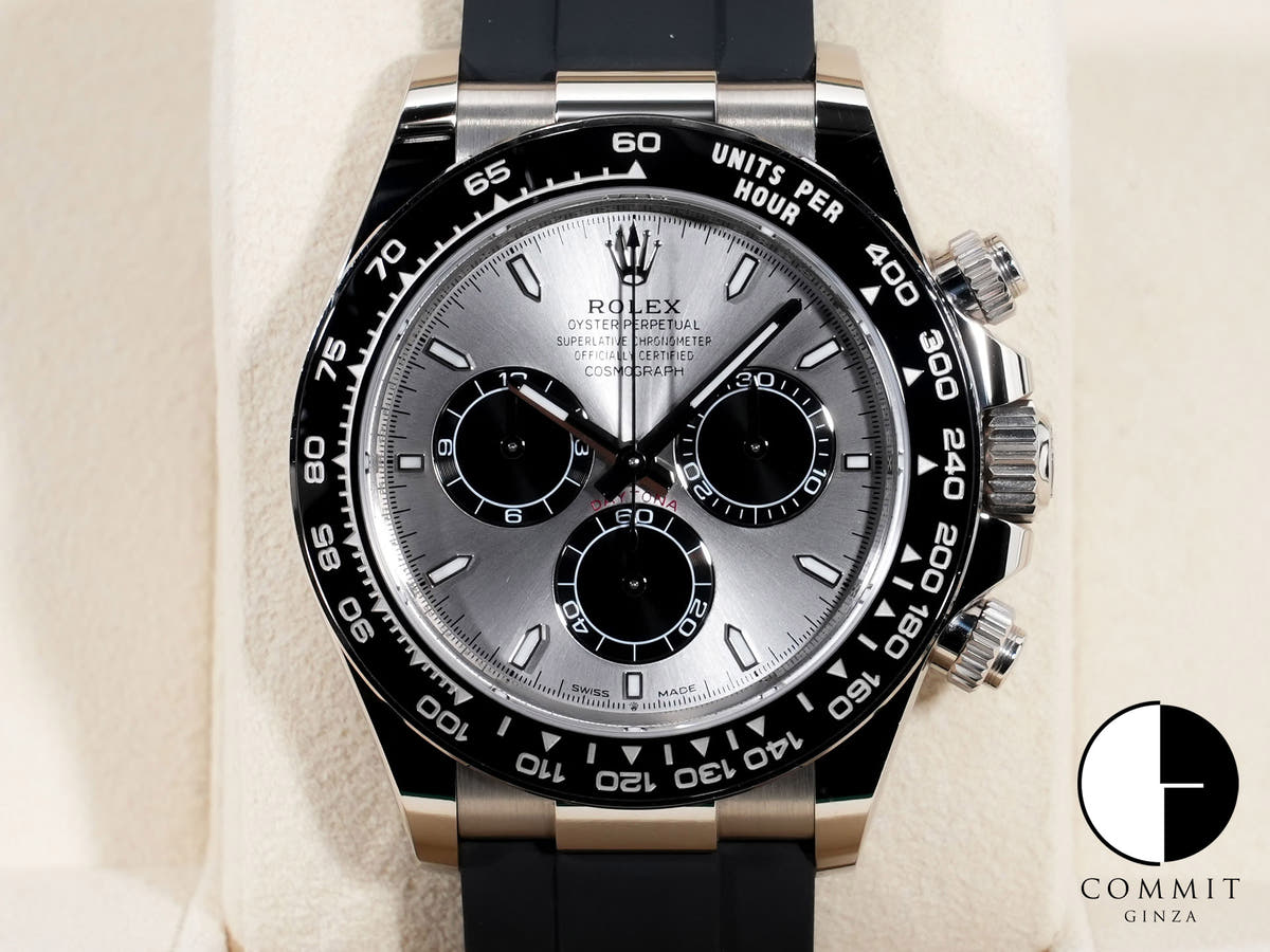 ロレックス デイトナ Ref.126519LN ホワイトゴールド スチールxブライトブラック文字盤