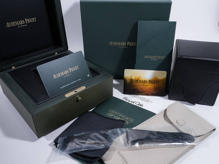 オーデマピゲ ロイヤルオーク クロノグラフ 50周年記念 Ref.26240OR.OO.D002CR.01 ピンクゴールド ブラック文字盤