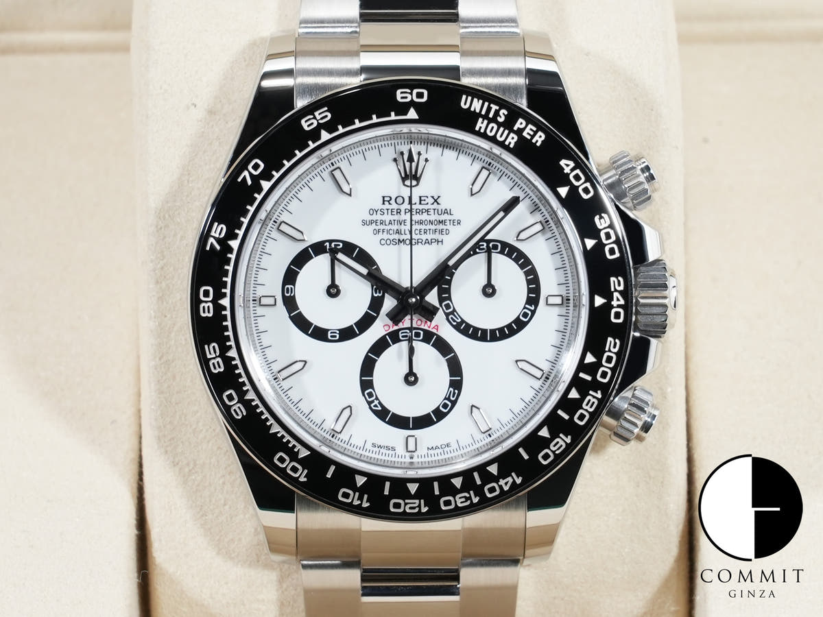 Rolex Daytona Ref.126500LN SS White Dial Unused houk5doj