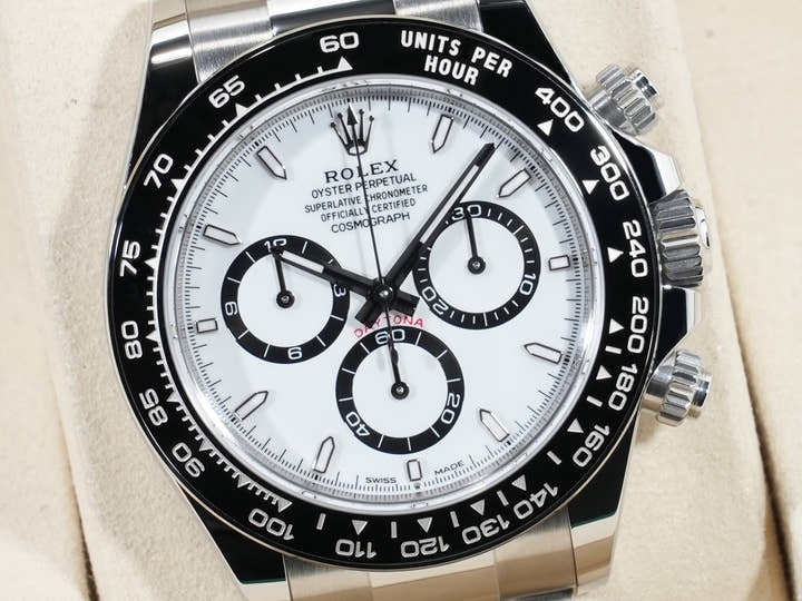 Rolex Daytona Ref.126500LN SS White Dial Unused houk5doj