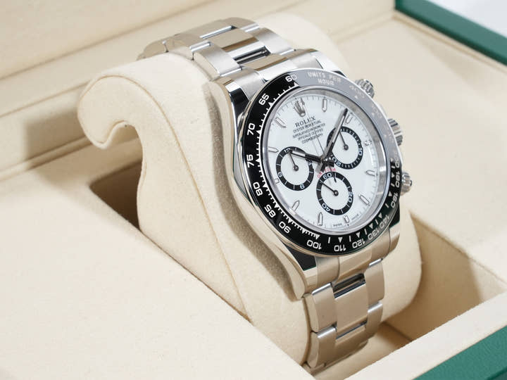 Rolex Daytona Ref.126500LN SS White Dial Unused houk5doj