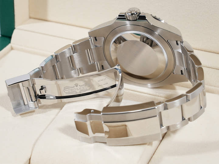 Rolex GMT Master II Ref.126710GRNR SS Black Dial Oyster Bracelet Unused h49jb68f