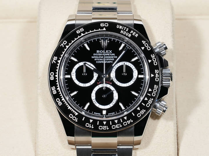 ロレックス デイトナ Ref.126500LN ステンレススチール ブラック文字盤