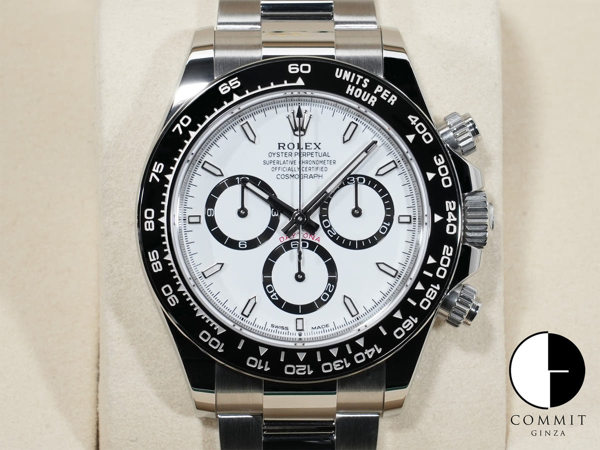 ロレックス デイトナ Ref.126500LN ステンレススチール ホワイト文字盤