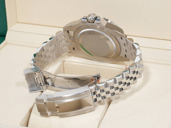 ロレックス GMTマスターII Ref.126710GRNR ステンレススチール ブラック文字盤 ジュビリーブレスレット