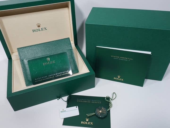 ロレックス GMTマスターII Ref.126710GRNR ステンレススチール ブラック文字盤 ジュビリーブレスレット