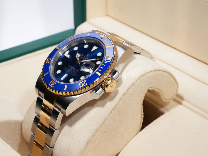 ロレックス サブマリーナー デイト Ref.116613LB ステンレススチール/イエローゴールド ブルー文字盤