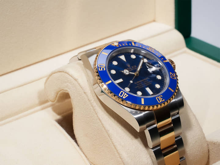 ロレックス サブマリーナー デイト Ref.116613LB ステンレススチール/イエローゴールド ブルー文字盤