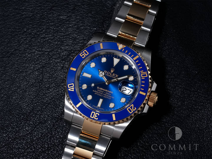 ロレックス サブマリーナー デイト Ref.116613LB ステンレススチール/イエローゴールド ブルー文字盤