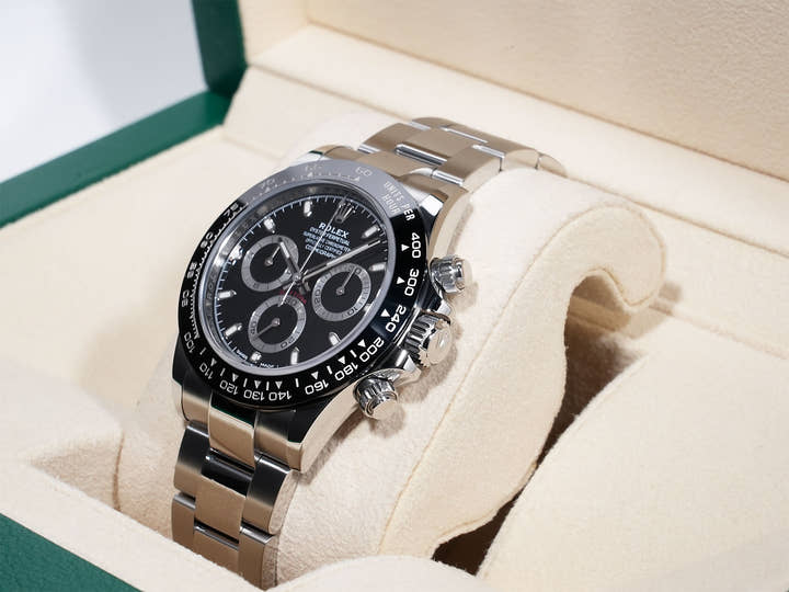 ロレックス デイトナ Ref.116500LN ステンレススチール ブラック文字盤