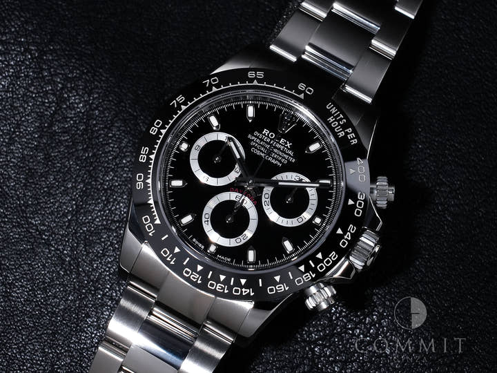 ロレックス デイトナ Ref.116500LN ステンレススチール ブラック文字盤