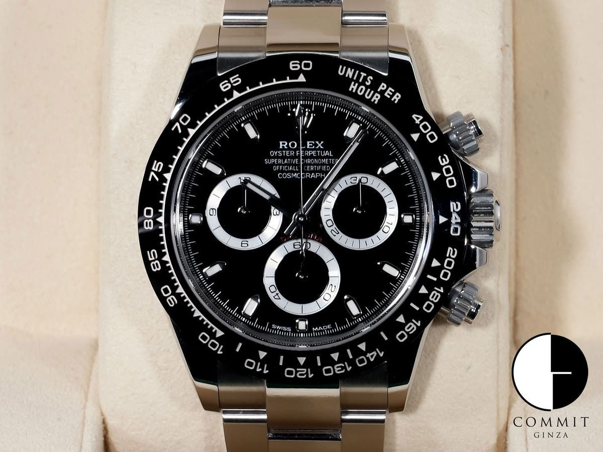 ロレックス デイトナ Ref.116500LN ステンレススチール ブラック文字盤