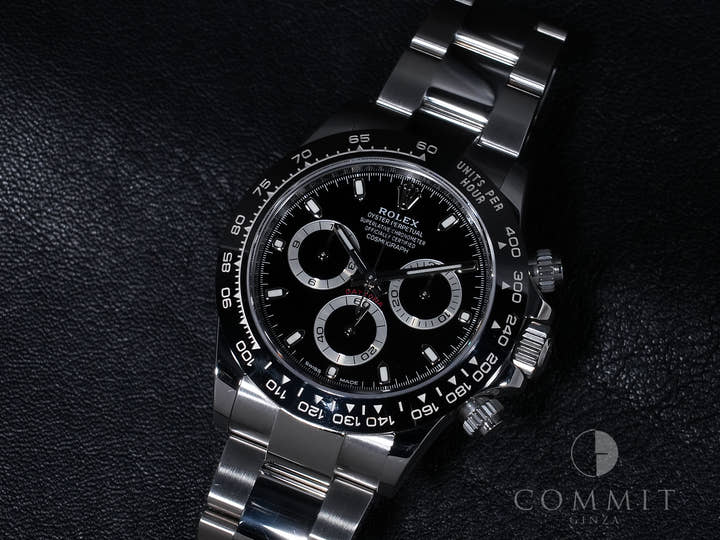 ロレックス デイトナ Ref.116500LN ステンレススチール ブラック文字盤