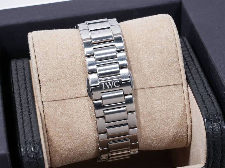 IWC インヂュニア オートマティック 40 Ref.IW328907 SS ブルー文字盤 美品 5jzs6zsh