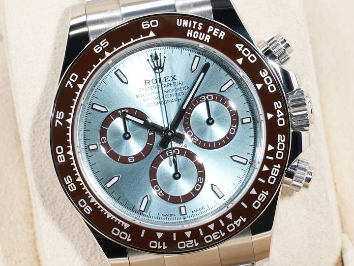 ロレックス デイトナ Ref.126506 プラチナ アイスブルー文字盤