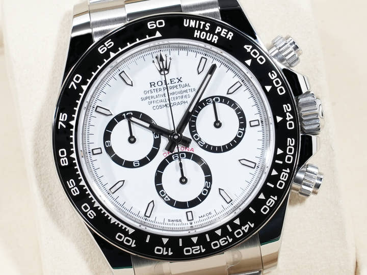 ロレックス デイトナ Ref.126500LN ステンレススチール ホワイト文字盤