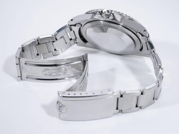 ロレックス GMTマスター Ref.1675 ステンレススチール ブラック文字盤 オイスターブレスレット