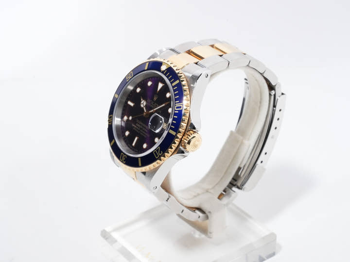 ロレックス サブマリーナー デイト Ref.16613 ステンレススチール/イエローゴールド ブルー文字盤