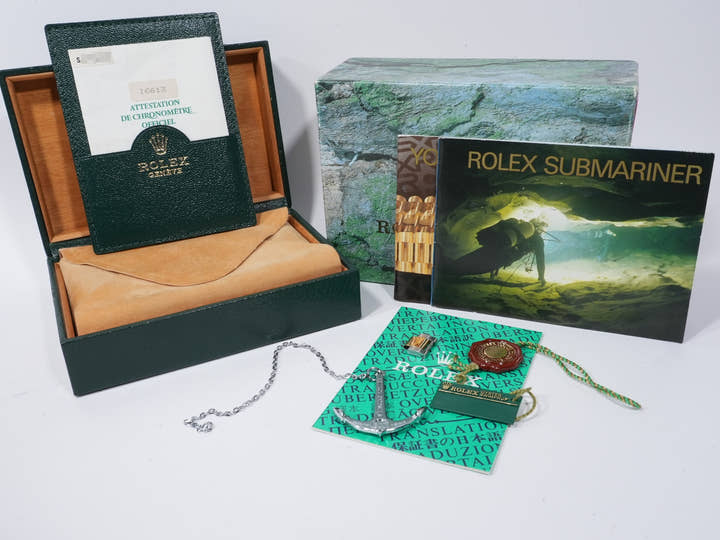 ロレックス サブマリーナー デイト Ref.16613 ステンレススチール/イエローゴールド ブルー文字盤