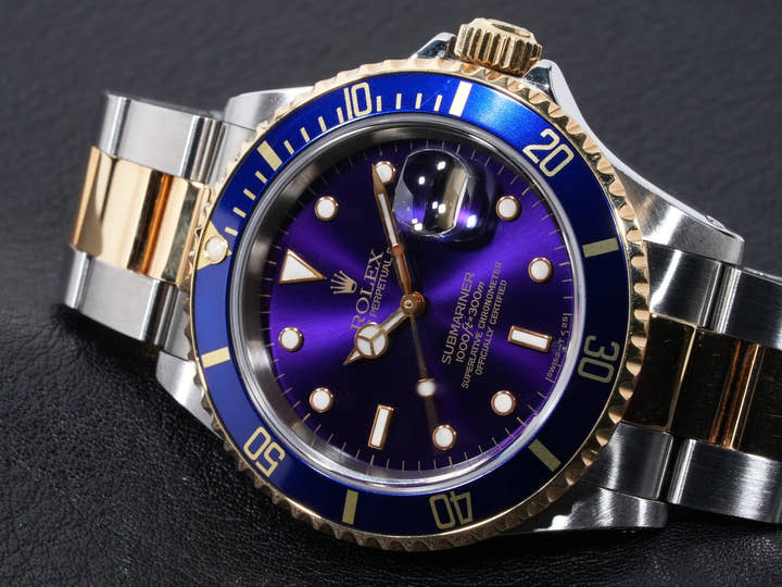 ロレックス サブマリーナー デイト Ref.16613 ステンレススチール/イエローゴールド ブルー文字盤