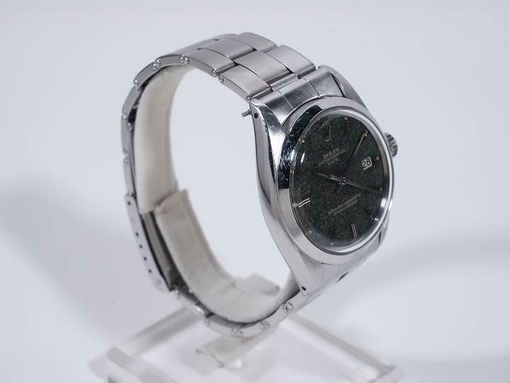 Rolex Oyster Perpetual Date Ref. 1500 Stainless Steel Black Dial