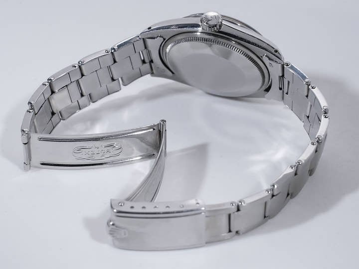 Rolex Oyster Perpetual Date Ref. 1500 Stainless Steel Black Dial