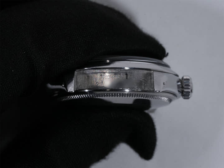 Rolex Oyster Perpetual Date Ref. 1500 Stainless Steel Black Dial