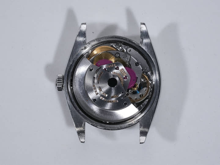 Rolex Oyster Perpetual Date Ref. 1500 Stainless Steel Black Dial