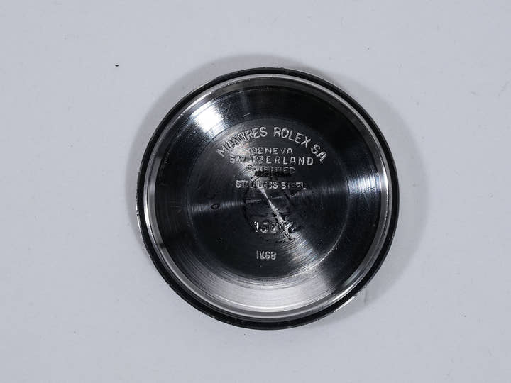 Rolex Oyster Perpetual Date Ref. 1500 Stainless Steel Black Dial